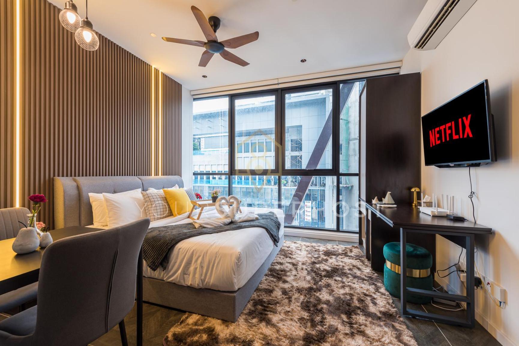 Scarletz Suites Near Klcc By Yoursuperhost Kuala Lumpur Pokoj fotografie