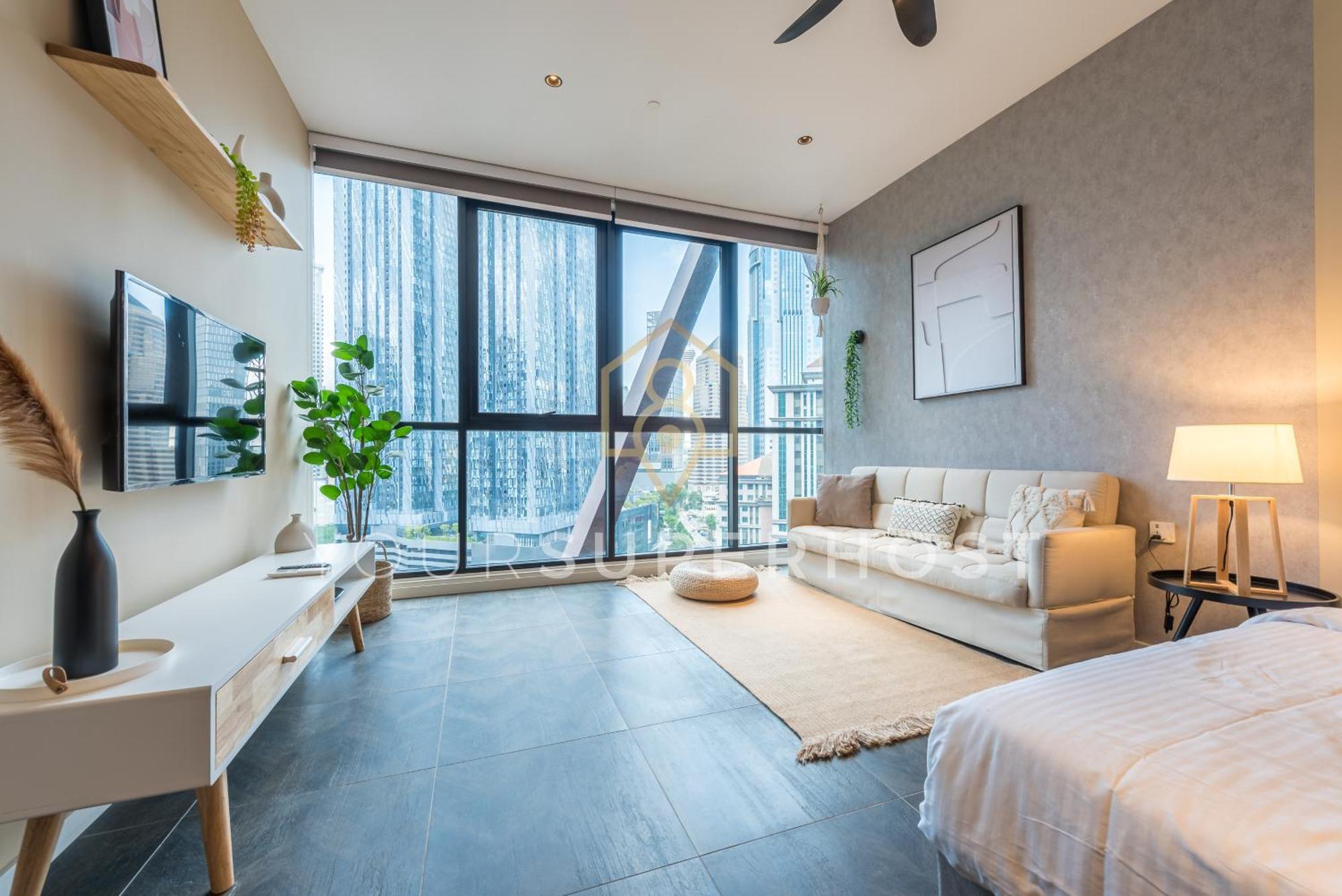 Scarletz Suites Near Klcc By Yoursuperhost Kuala Lumpur Pokoj fotografie