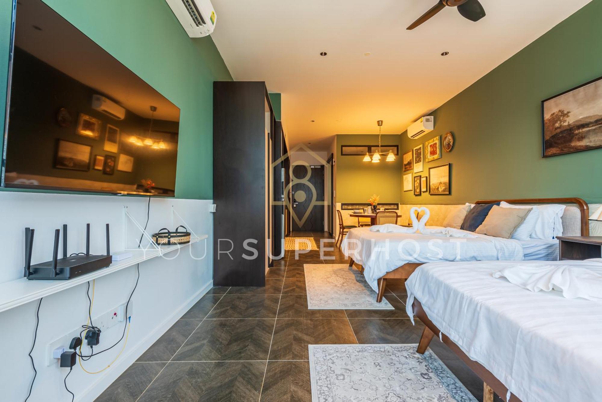 Scarletz Suites Near Klcc By Yoursuperhost Kuala Lumpur Pokoj fotografie