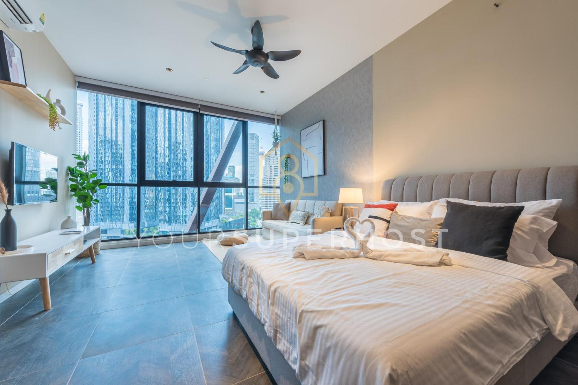 Scarletz Suites Near Klcc By Yoursuperhost Kuala Lumpur Pokoj fotografie