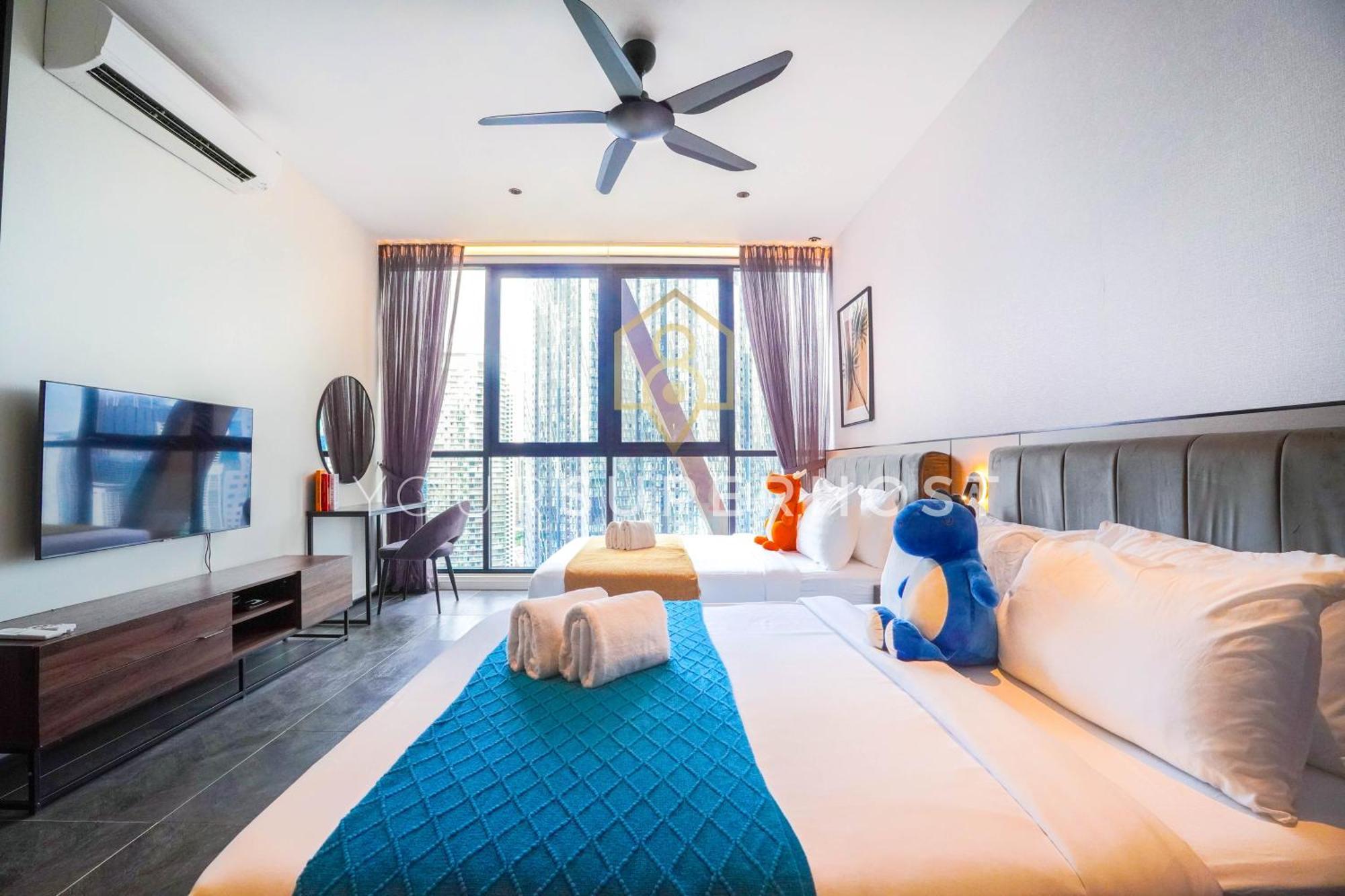 Scarletz Suites Near Klcc By Yoursuperhost Kuala Lumpur Pokoj fotografie